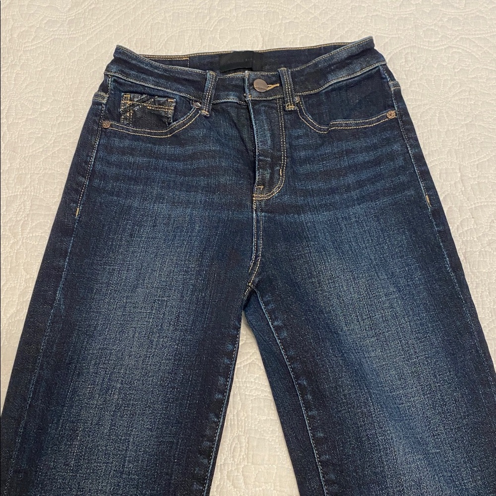 Buckle Dark Blue Women's Straight Leg Jeans